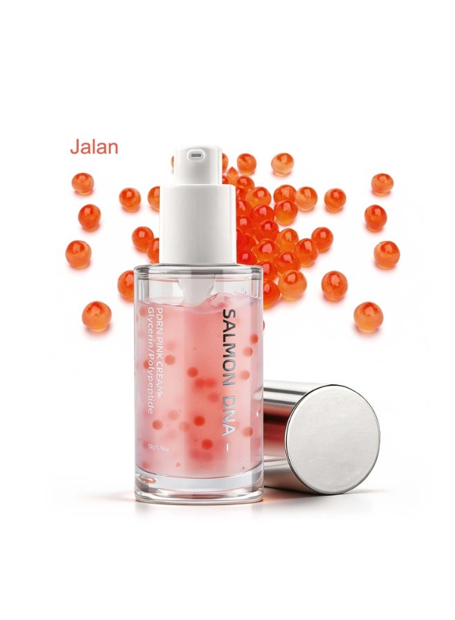 jalan Salmon DNA PDRN Pink Repair Serum – Repairs Damaged Skin, Fades Imperfections and Uneven Skin Tone, Promotes Healthy Skin Renewal, 50g - Image 1