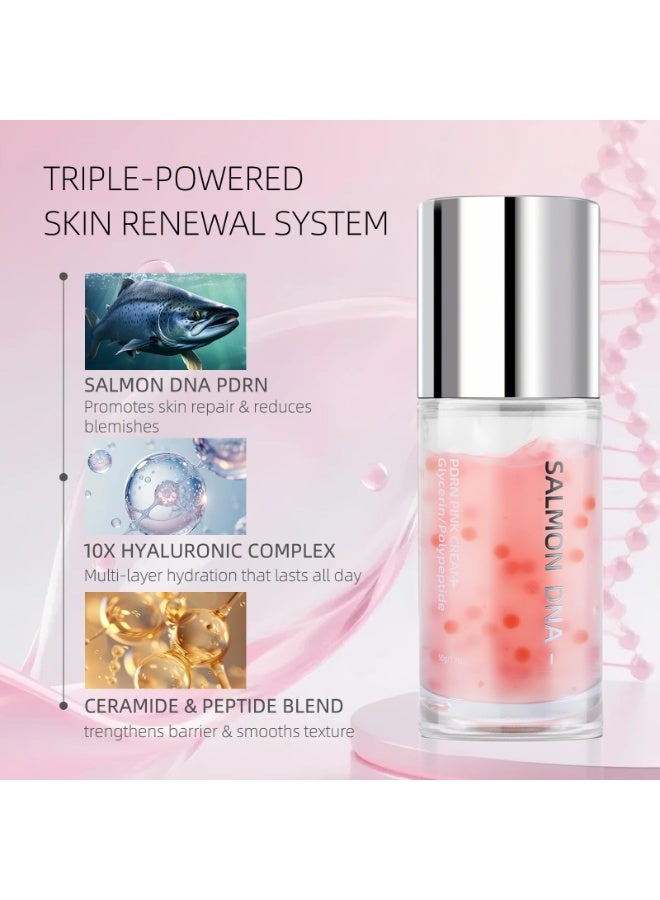 jalan Salmon DNA PDRN Pink Repair Serum – Repairs Damaged Skin, Fades Imperfections and Uneven Skin Tone, Promotes Healthy Skin Renewal, 50g - Image 4