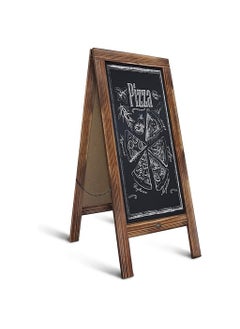 Smart Chalkboard Sign Extra Small Standing Easel Sturdy Sidewalk Sign Board  - Image 1