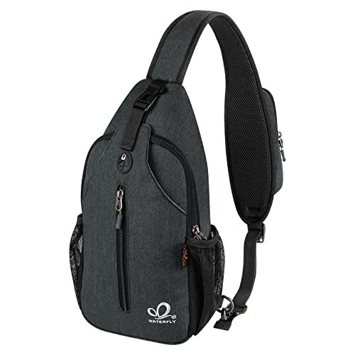 WATERFLY حقيبة ظهر مائية CROSSBODY سلاينج حقيبة سفر مشي حقيبة صدر يومية - Image 1