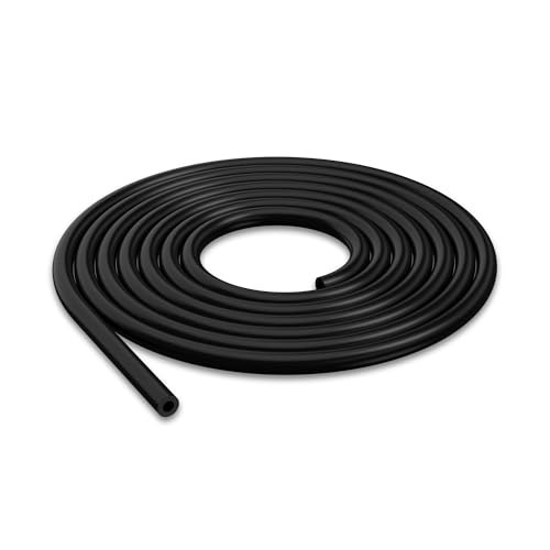 Endure 5324mm ID Silicone Vacuum Tubing Hose 10 FT High Performance 100PSI Engine Automotive Silicone Hose Line Engine Automotive Vacuum High Temperature Black - Image 1