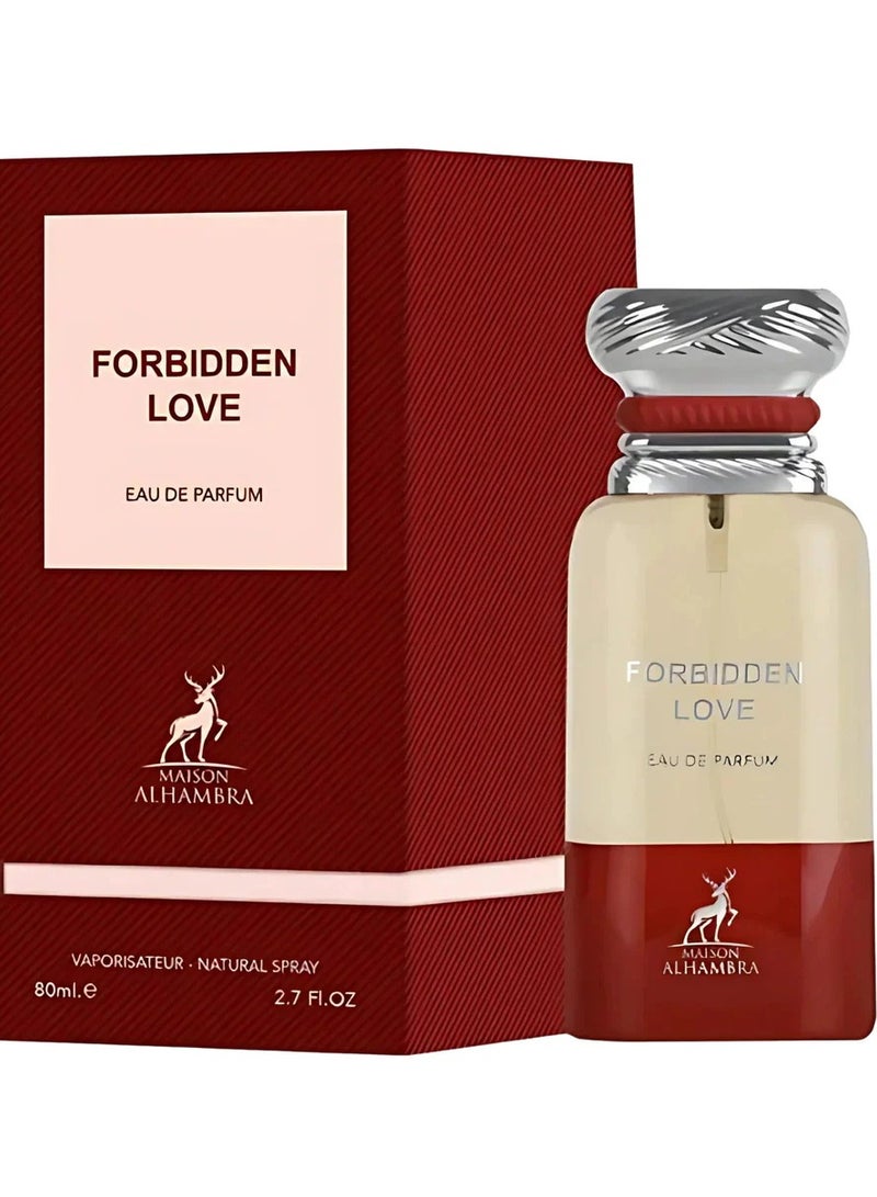 Maison Alhambra Forbidden Love Eau de Parfum - 80ml (Inspired by Tom Ford Lost Cherry) - Image 1
