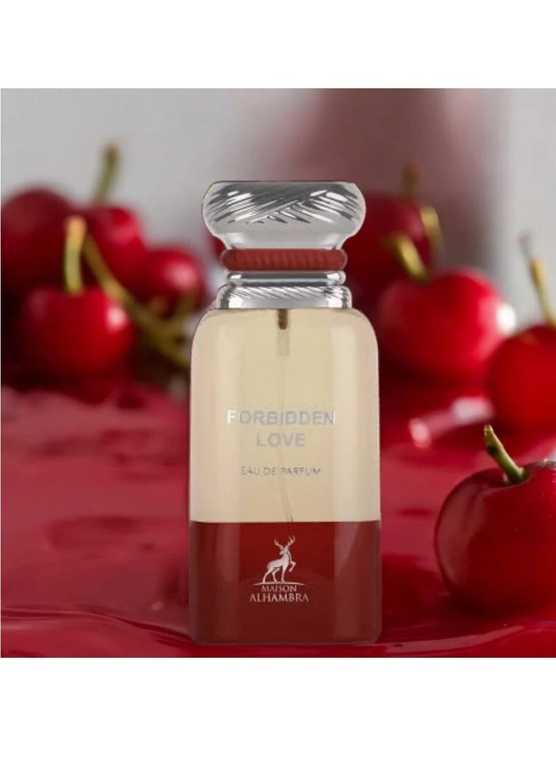 Maison Alhambra Forbidden Love Eau de Parfum - 80ml (Inspired by Tom Ford Lost Cherry) - Image 4