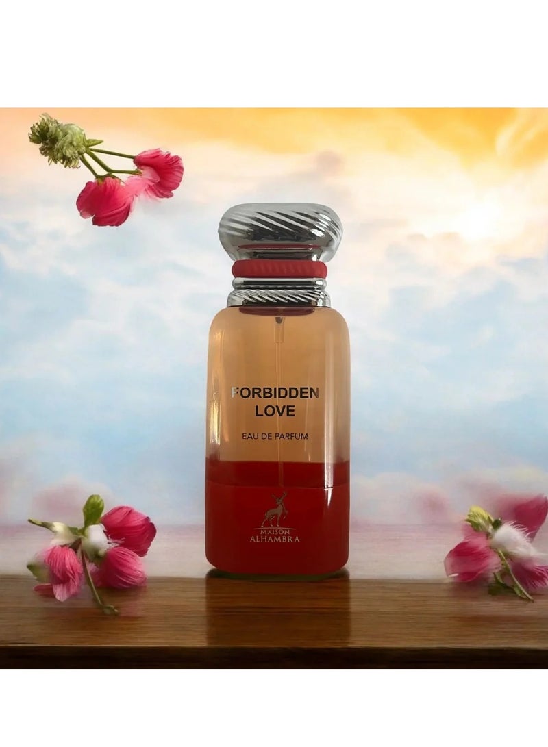 Maison Alhambra Forbidden Love Eau de Parfum - 80ml (Inspired by Tom Ford Lost Cherry) - Image 3