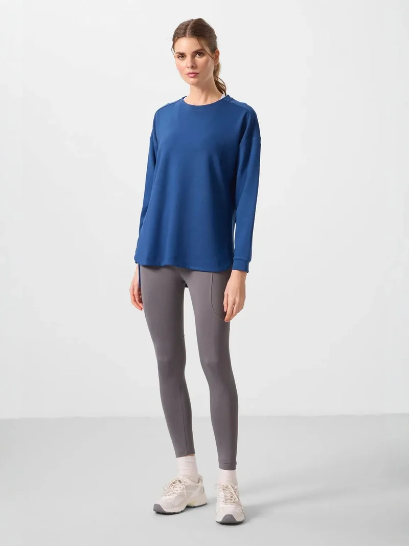 تومي لايف TOMMY Long-sleeve Jersey Tunic Top