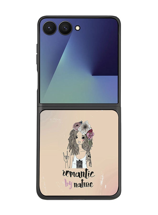 Stylizedd For Samsung Galaxy Z Flip7 Case,Slim fit Camera Protection, Shockproof Thin Phone cover  - Romantic by Nature