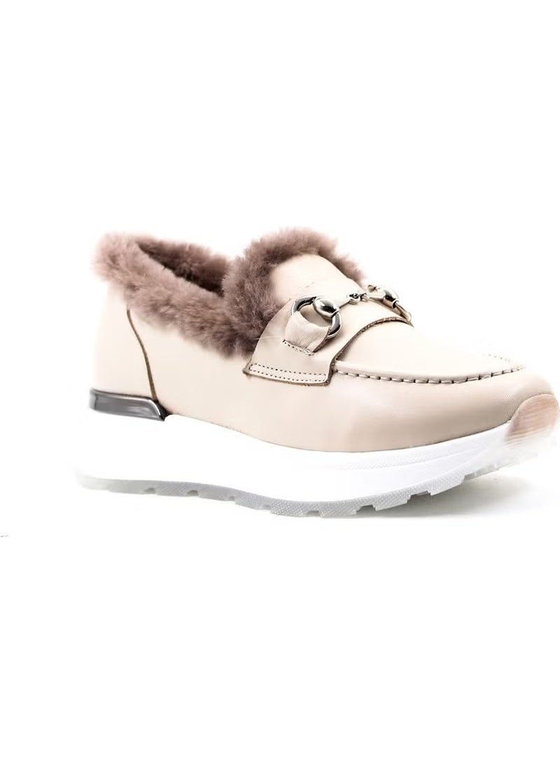 Fast Step Leather Shearling Women's Casual Shoes 757KZA24501 - Image 3