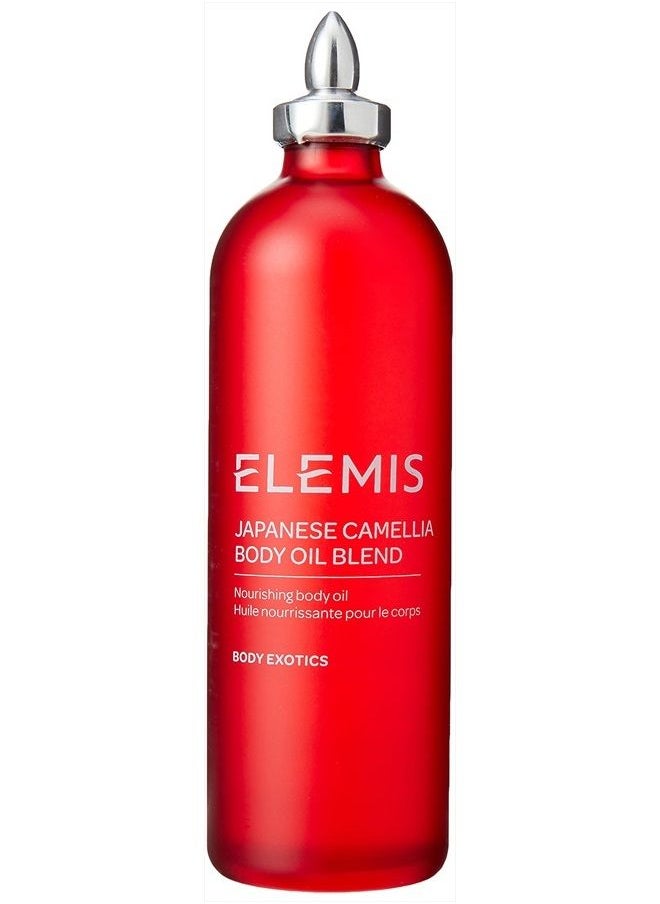 Elemis - Japanese Camellia Body Oil Blend | Luxuriously Lightweight Body Oil Nourishes, Conditions, and Softens Pregnant and Postpartum Skin | 100 mL, 3.3 Fl Oz (Pack of 1) - Image 1