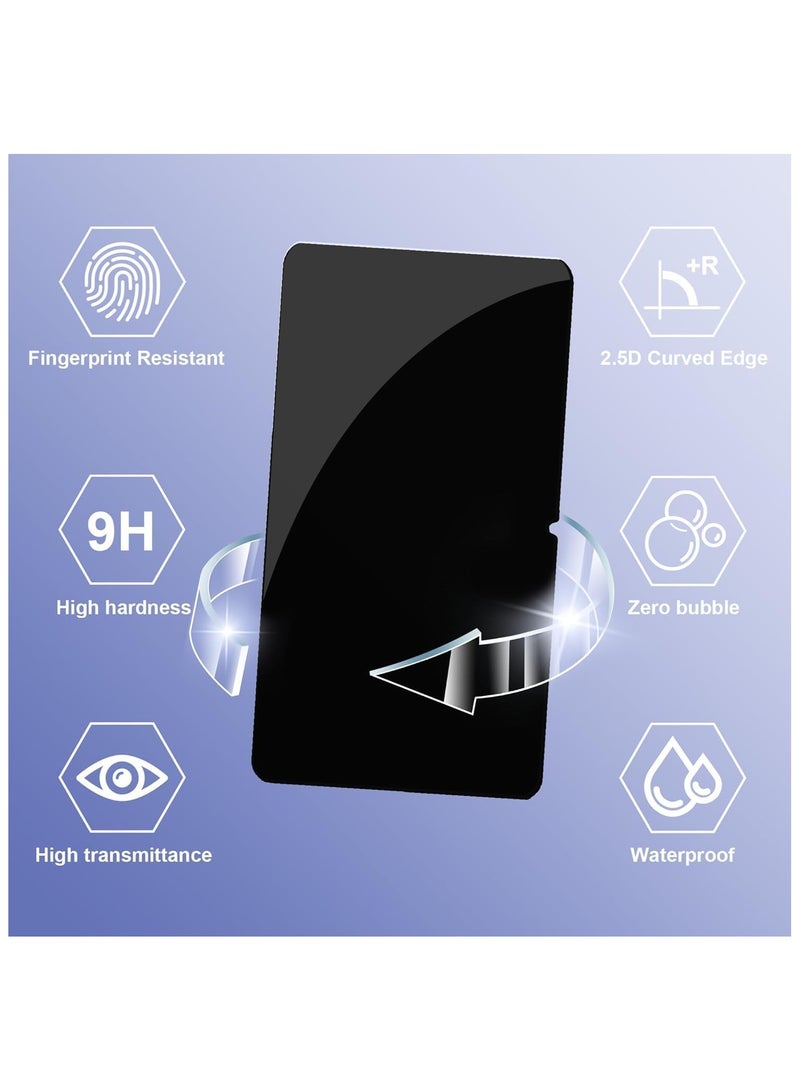 1 Pack Privacy Screen Protector Compatible with Xiaomi Redmi Pad Pro 12.1 inch 2024 Tempered Glass Screen Protector 9H Hardness Anti-scratch - Image 4