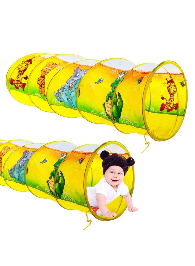 فنبلاست نفق فن بلاست للأطفال منبثق للاستخدام الداخلي والخارجي، خيمة نفق قابلة للطي بطول 6 أقدام للأطفال، ألعاب أنشطة منبثقة للأطفال - متعدد الألوان - Image 1