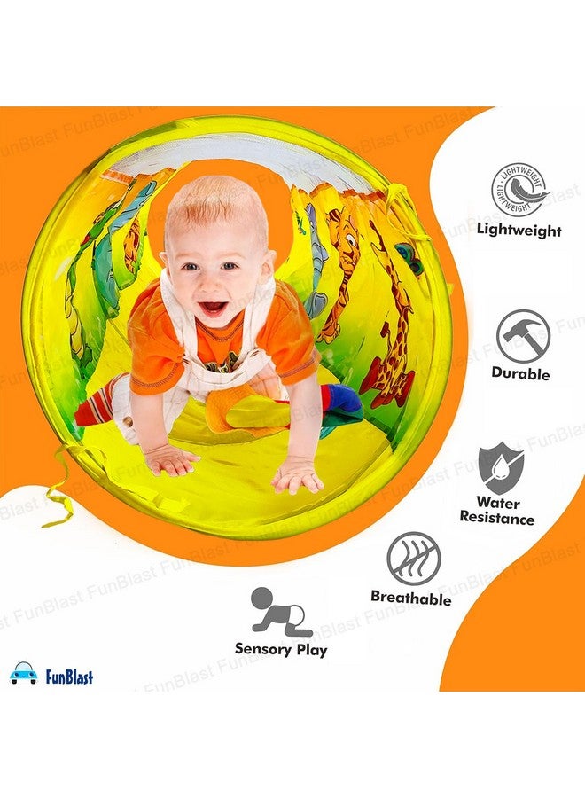 فنبلاست نفق فن بلاست للأطفال منبثق للاستخدام الداخلي والخارجي، خيمة نفق قابلة للطي بطول 6 أقدام للأطفال، ألعاب أنشطة منبثقة للأطفال - متعدد الألوان - Image 3