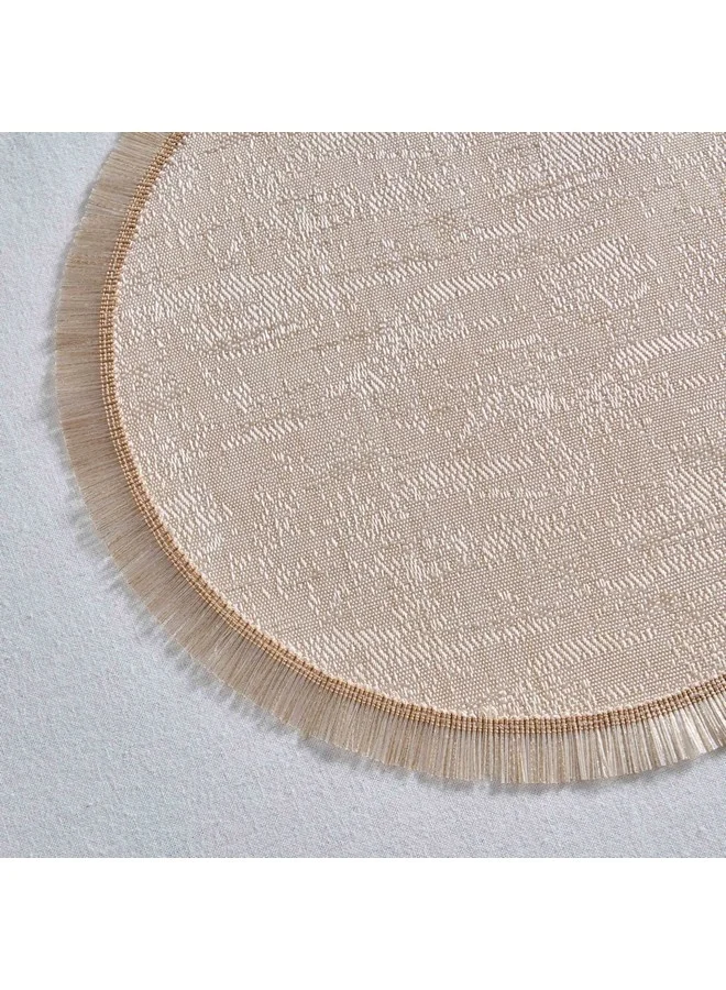Home Box Jane Placemat with Fringe 38 x 38 cm
