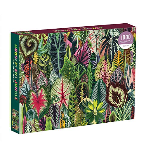 Galison Houseplant Jungle 1000 Piece Jigsaw Puzzle for Adults – Plant Jigsaw Puzzle with Mix of Succulents & Other Household Plants – Fun Indoor Activity, Multicolor - Image 4