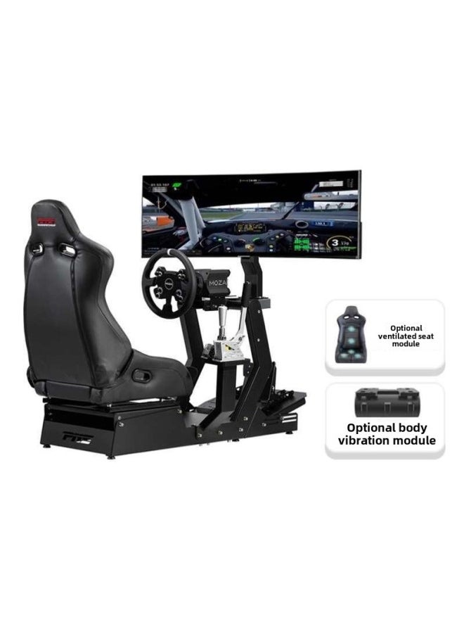 Generic - Racing Simulator PNS GT-M Racing Simulator Bracket Seat Cockpit Full Set MOZA Figure Marth Speedster-Product Color:Convenient Mobile Accessory Package - Image 1