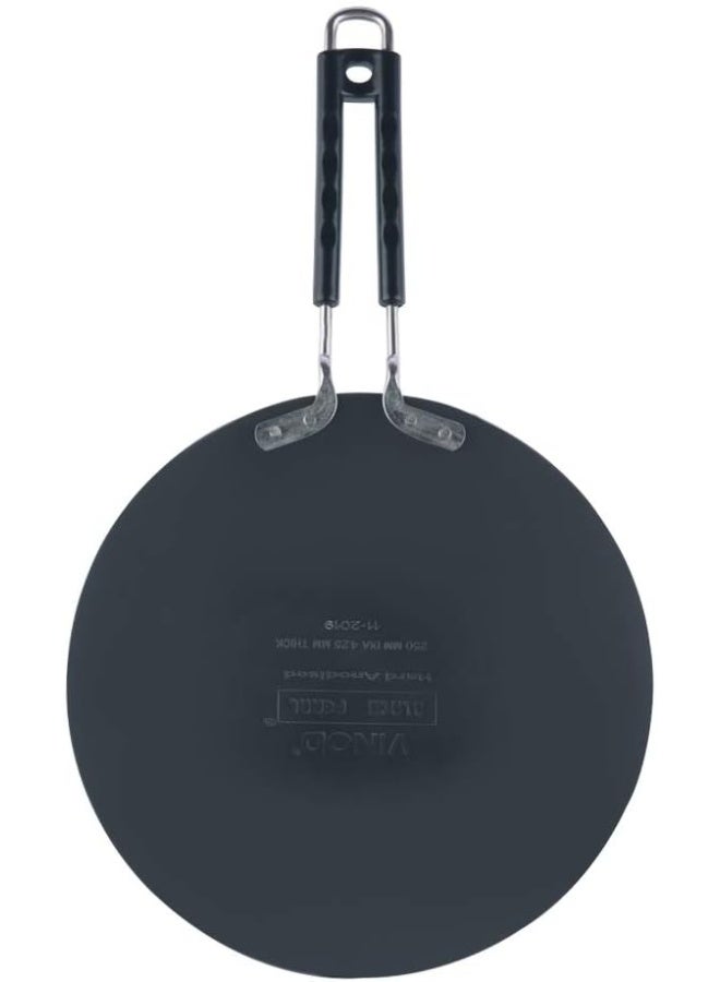 VINOD مقلاة فينود المصنوعة من الألمنيوم المؤكسد الصلب - 30 سم غير مخصصة للطهي بالحث - Image 3