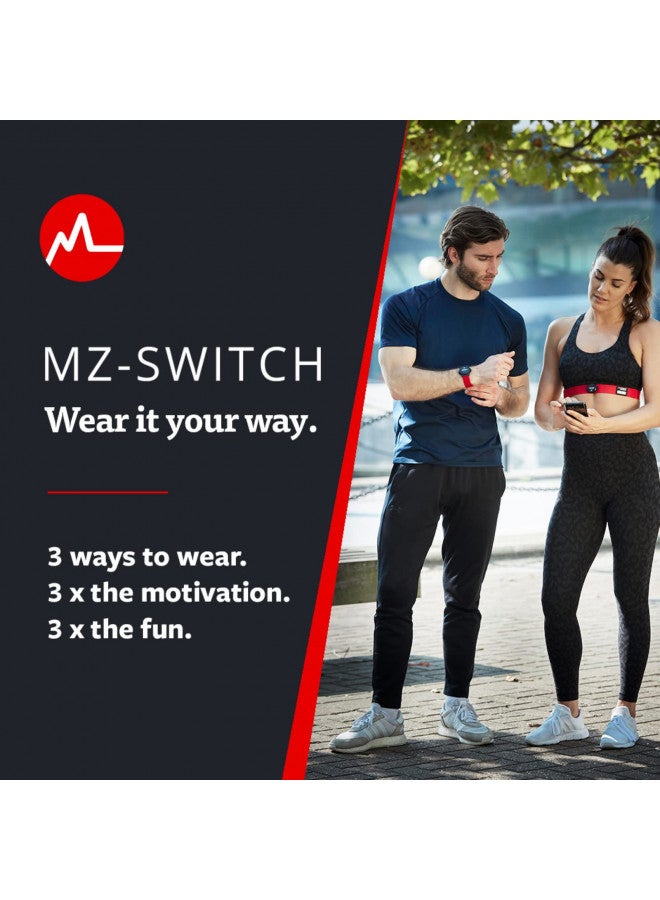 MYZONE MYZONE MZ Switch Replacement Arm & Wrist Straps (Grey) - Image 4