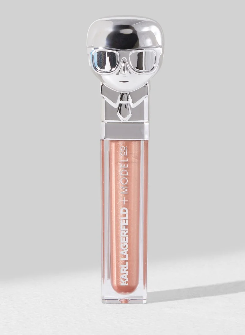 KARL LAGERFELD + MODELCO Lip Lights Ultra Shine Gloss - KISS ME KARL