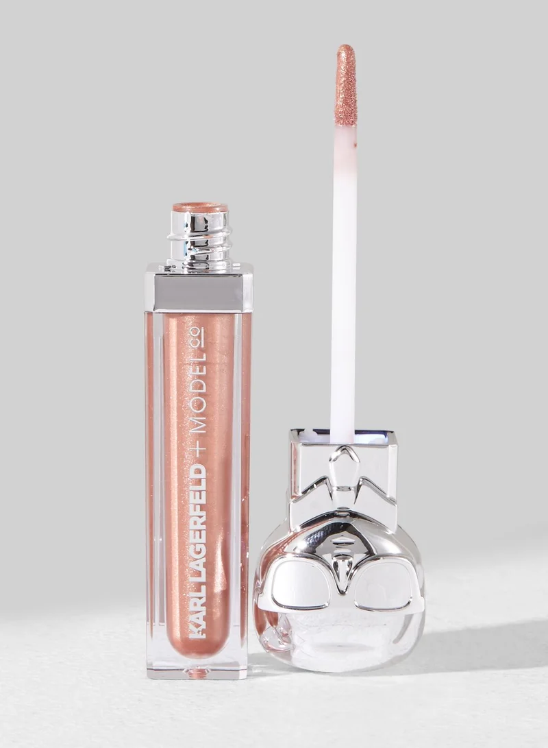 KARL LAGERFELD + MODELCO Lip Lights Ultra Shine Gloss - KISS ME KARL