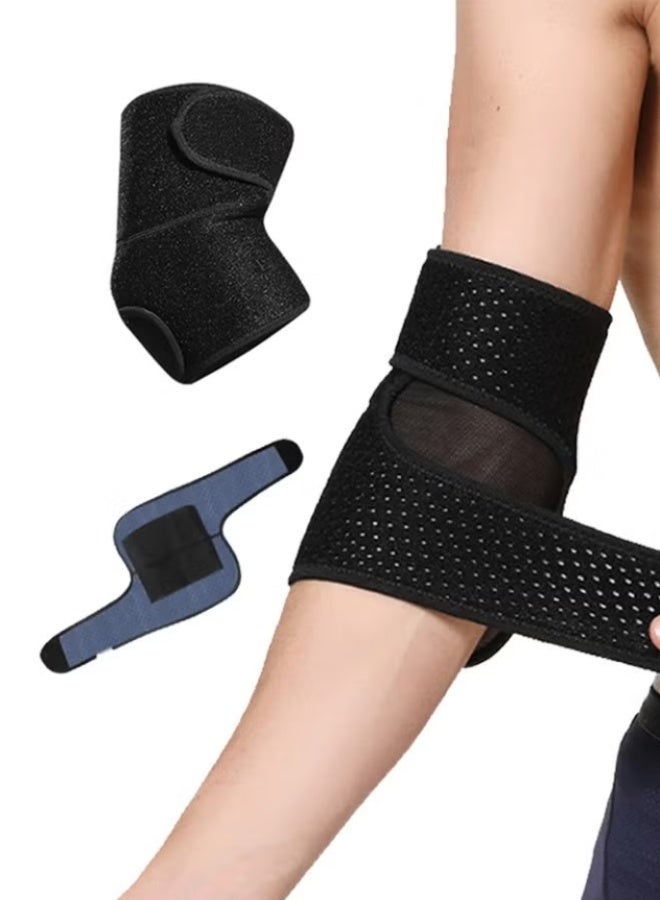 دعم الكوع ، دعامة الكوع ، كم الكوع القابل للتعديل ، ركوع التنس ، حزام التفاف الذراع ، الرف لكم الكوع لصالة الألعاب الرياضية - Image 1