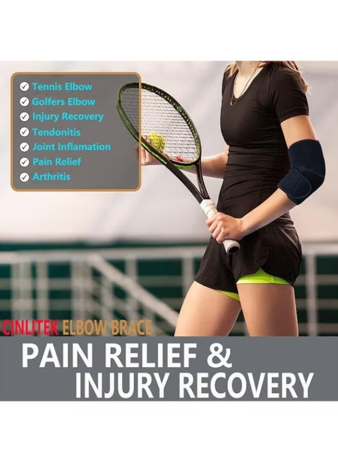 دعم الكوع ، دعامة الكوع ، كم الكوع القابل للتعديل ، ركوع التنس ، حزام التفاف الذراع ، الرف لكم الكوع لصالة الألعاب الرياضية - Image 4