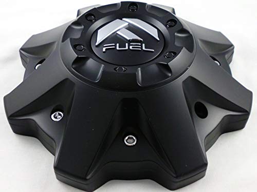 FUEL غطاء عجلة فويل أوف رود 1002-53B M-447 أسود 8 لوج - Image 2
