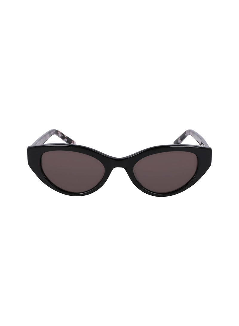 DKNY Women's Oval Sunglasses - DK548S-001-5120 - BLACK - Lens Size: 51 Mm - Image 1