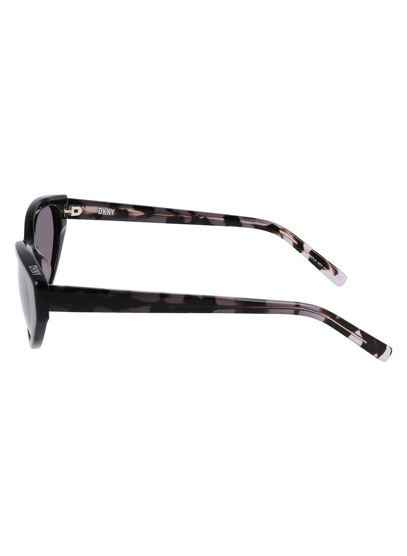 DKNY Women's Oval Sunglasses - DK548S-001-5120 - BLACK - Lens Size: 51 Mm - Image 5