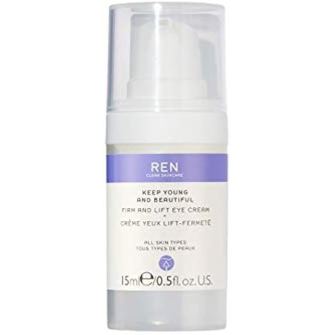 REN CLEAN SKINCARE Ren Keep Young And Beautiful Anti-Aging Eye Cream, 0.5 Fluid Ounce - Image 1