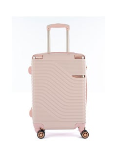 LIMRA Luggage set 5 pieces travel Bags with a distinctive design from limra pink  - Image 3