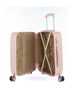 LIMRA Luggage set 5 pieces travel Bags with a distinctive design from limra pink  - Image 5