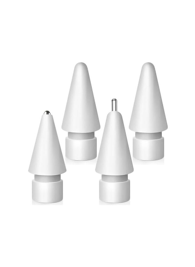 erorex Upgraded Replacement Tips for Pencil, Metal Tips Set Precise Control for Pencil USB C/ 2nd/ 1st Gen  Pen Nib(4 Pack)  - Image 1