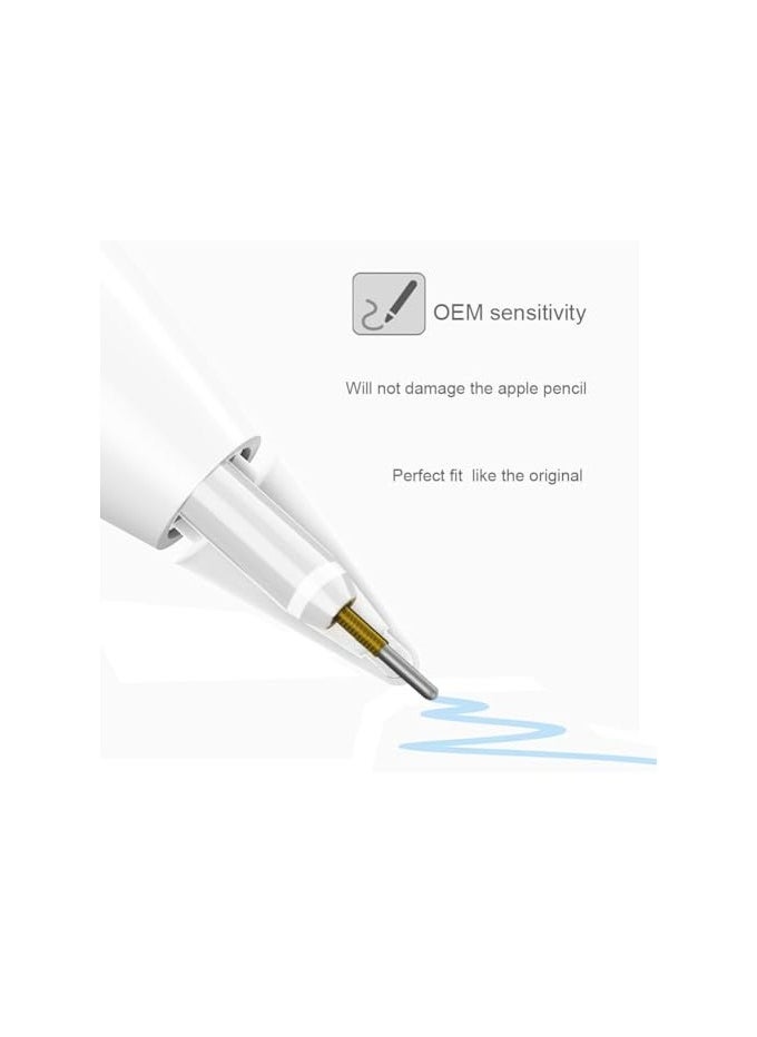 erorex Upgraded Replacement Tips for Pencil, Metal Tips Set Precise Control for Pencil USB C/ 2nd/ 1st Gen  Pen Nib(4 Pack)  - Image 5