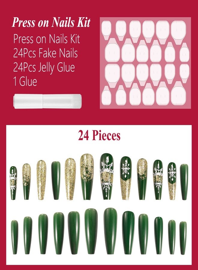Find Back Everlasting French Tip Press on Nails Kit, Long Almond Glue-on Acrylic Nails, Full Cover Faux Nails, Reusable Stick on Nails, No Need to File, Non-toxic, Odorless, Girl's DIY Manicure, 24pcs - Image 3