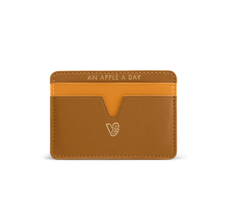 Cider Cardholder Made in Grey Made from 4 Apples