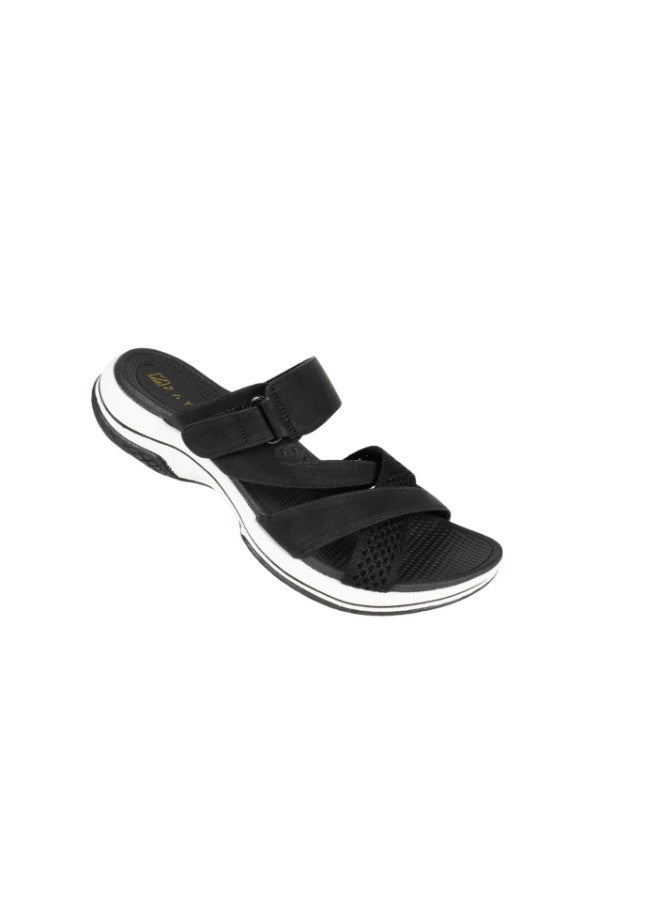 ZAYNA 221-279 Zayna Ladies Casual Sandals 23ABT171 Black - Image 1