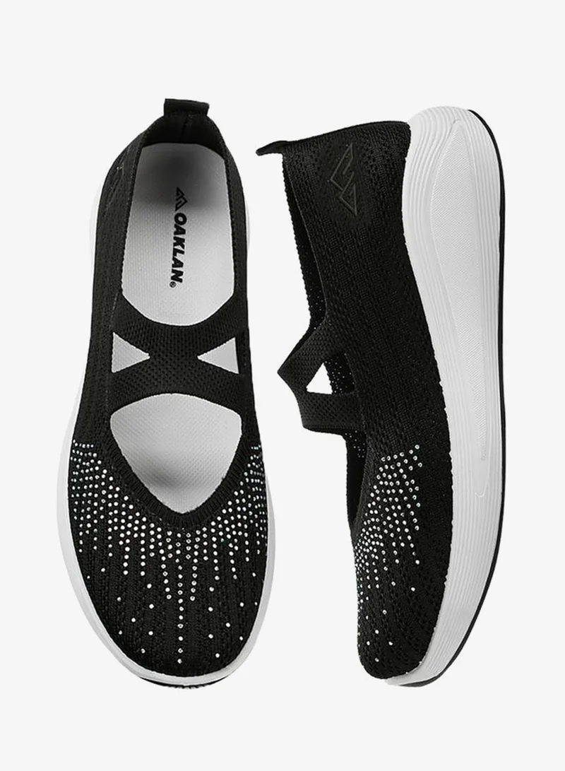 Oaklan by Shoexpress BLACK Women Slip-On Sports Shoes for Women | Best Price UAE