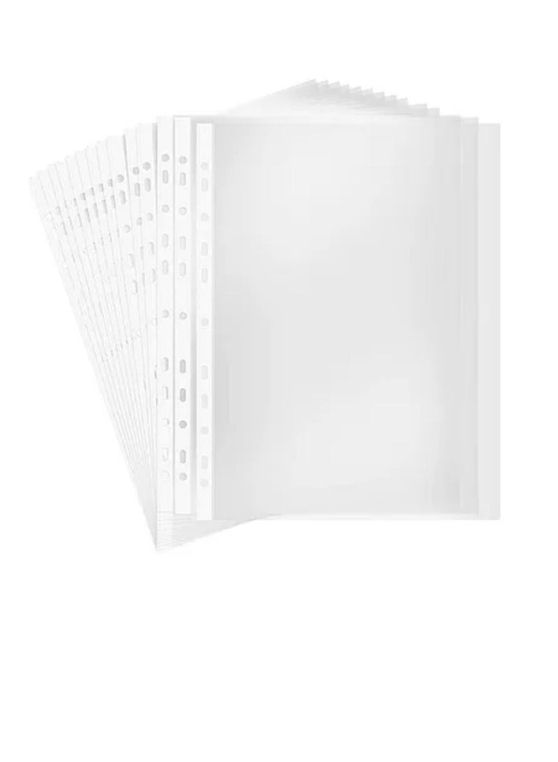 chrome مجموعة واقي أوراق A4 60 ميكرون مكونة من 100 قطعة - Image 2