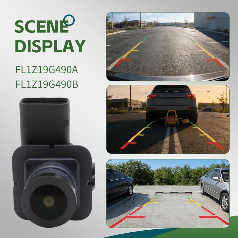 Yunnergo Rear View Back Up Camera for Ford Expedition 2015-2017 - Image 2