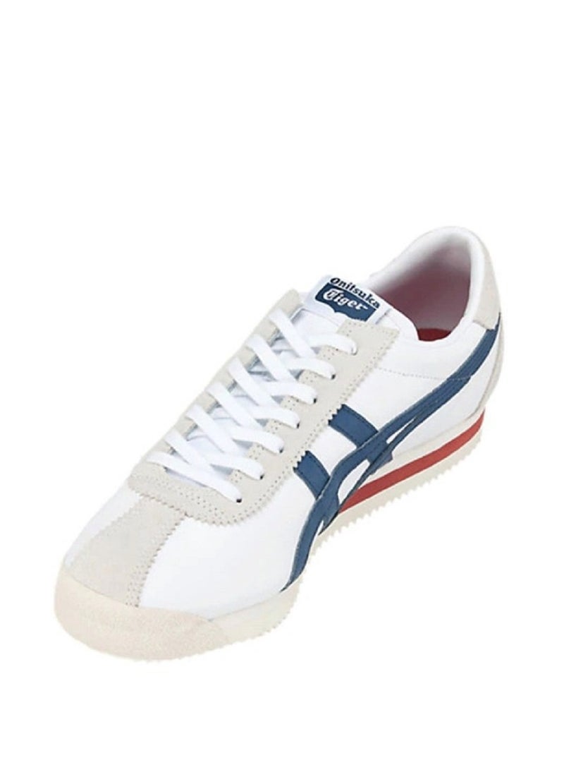 Corsair Casual Vintage Sport Colorblock Sneakers Shoes White/Dark Blue