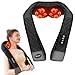 KNQZE Shiatsu Neck and Back Massager with Heat Neck and Shoulder Massager 4D Deep Tissue Kneading Massage for Leg Full Body Muscle Pain Relief Ergonomic Design Ideal Gifts for Women Men Not Cordless - Image 1