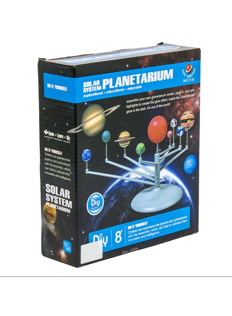 لعبة كواكب المجموعة الشمسية 3 *1 – استمتع بتجميع وتلوين الكواكب وتعلم ترتيب المجموعة الشمسية! لعبة مثالية لتنمية مهارات التركيز والانتباه، تساعد طفلك على فهم دروس الفضاء بشكل ممتع ومفيد. مناسبة للأطفال من 5 سنوات فما فوق. - Image 1