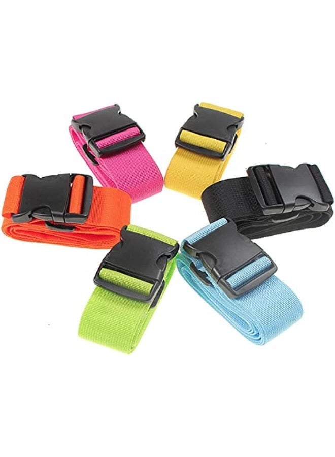 1pcs Adjustable Luggage Strap Cross Belt Packing Travel Suitcase Nylon Lock Buckle Strap Baggage Belts Camping Bag Accessories  - Image 1
