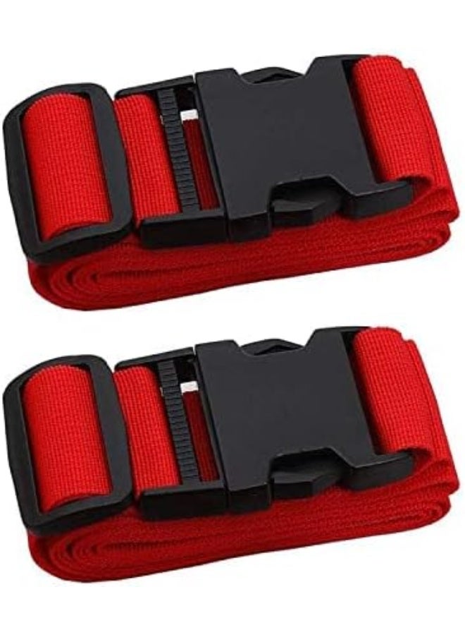 1pcs Adjustable Luggage Strap Cross Belt Packing Travel Suitcase Nylon Lock Buckle Strap Baggage Belts Camping Bag Accessories  - Image 2