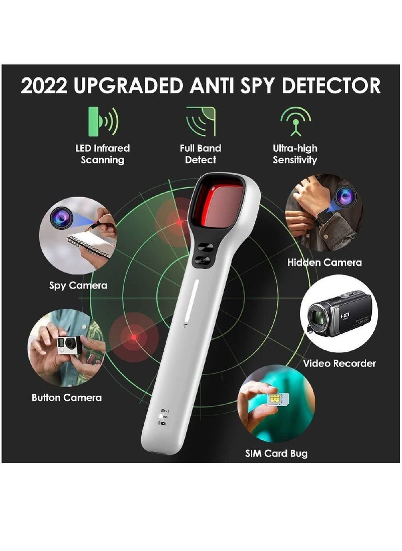 Arabest Sport Anti Spy Hidden Camera Detectors, RF Signal Bug Detector Device, GPS Tracker Detector, Portable Listening Device Detector with 7 Levels Sensitivity For Hotels Cars Travel  - Image 2