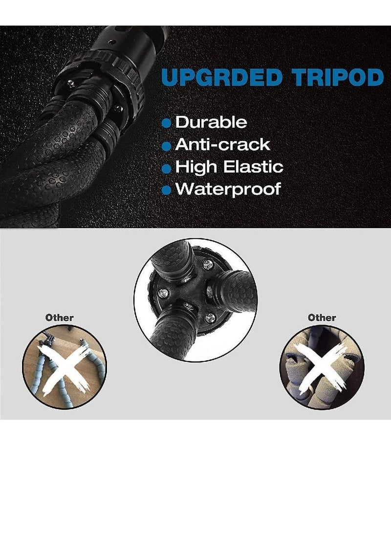 GENNEXT Premium Flexible Phone Tripod with Wireless Remote, Mini Tripod Stand for Camera GoPro/Mobile  - Image 4