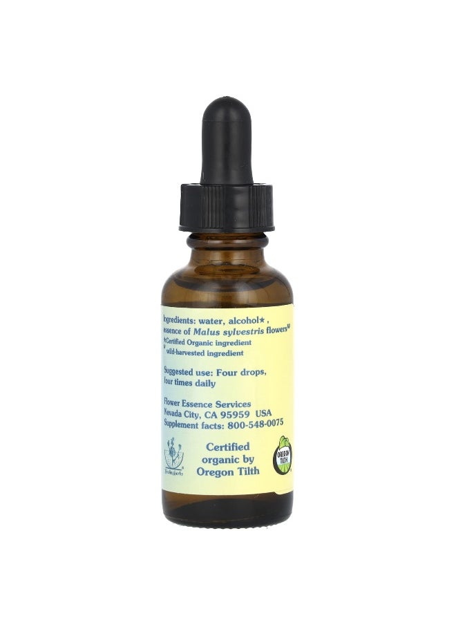 Flower Essence Services Flower Essence Services, Crab Apple, Flower Essence, 1 fl oz (30 ml)  - Image 2