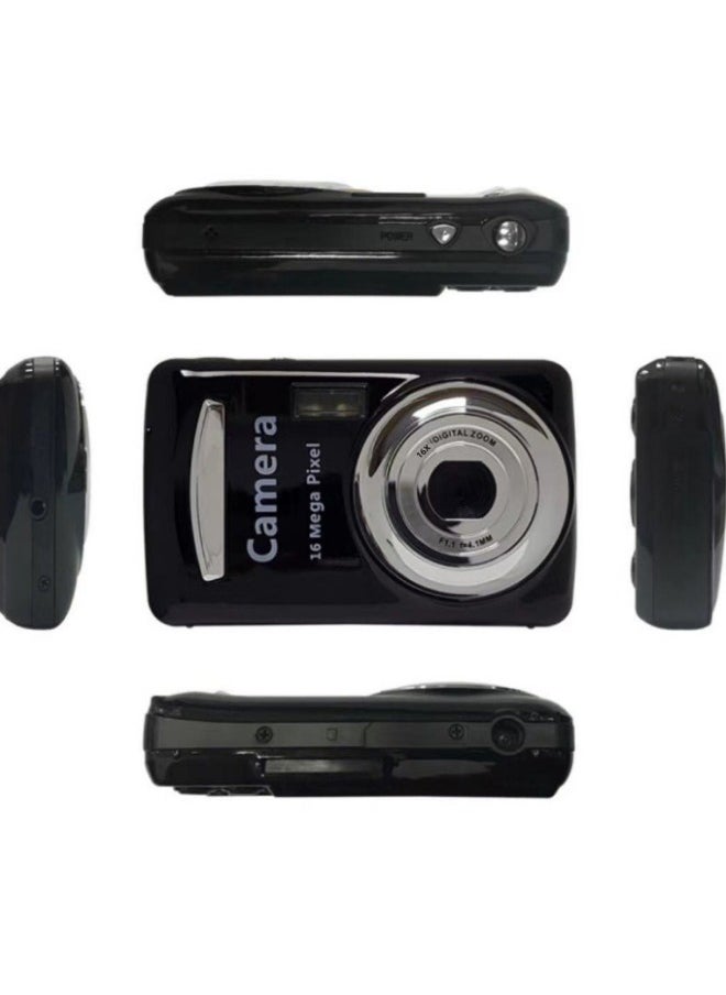 Generic XH03 Business English Digital Camera Code Card Camera 16 Million Pixel HD Video LED Light-Body Color:Standard Golden English +8G Card  - Image 2