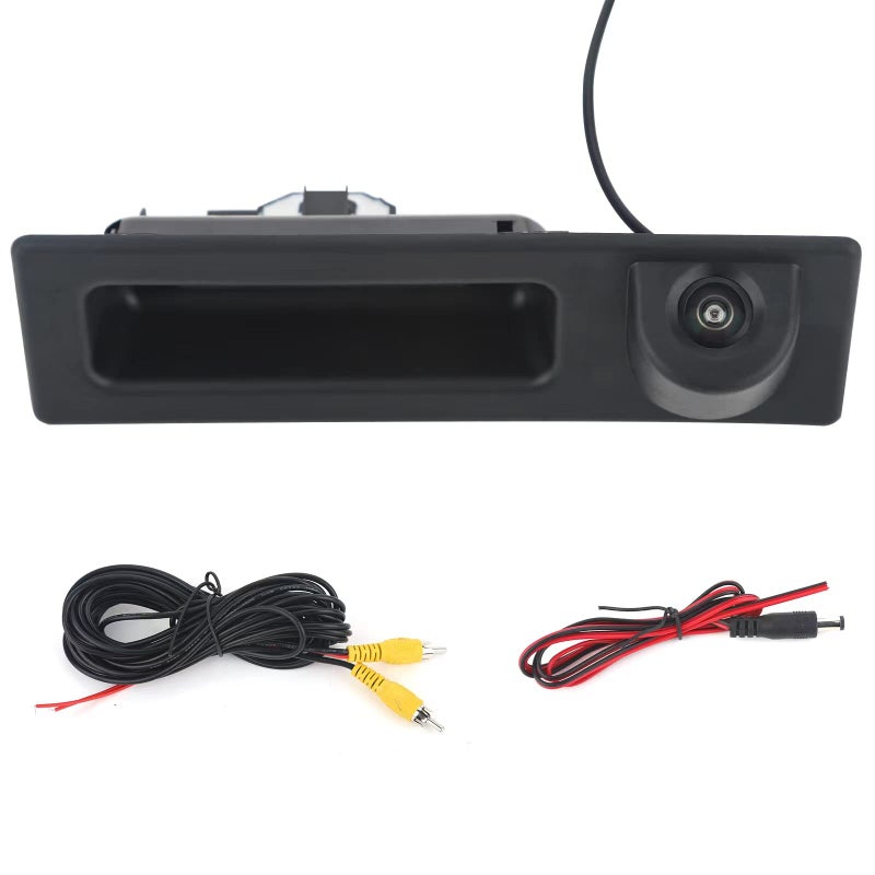 ZONFANT ZONFANT HD 1280x720p Rear View Camera,Trunk Handle Rear View Reverse Backup Camera Compatible with BMW F Series 3/4/5 X3 X4 F30 F32 F10 F11 F25  - Image 1