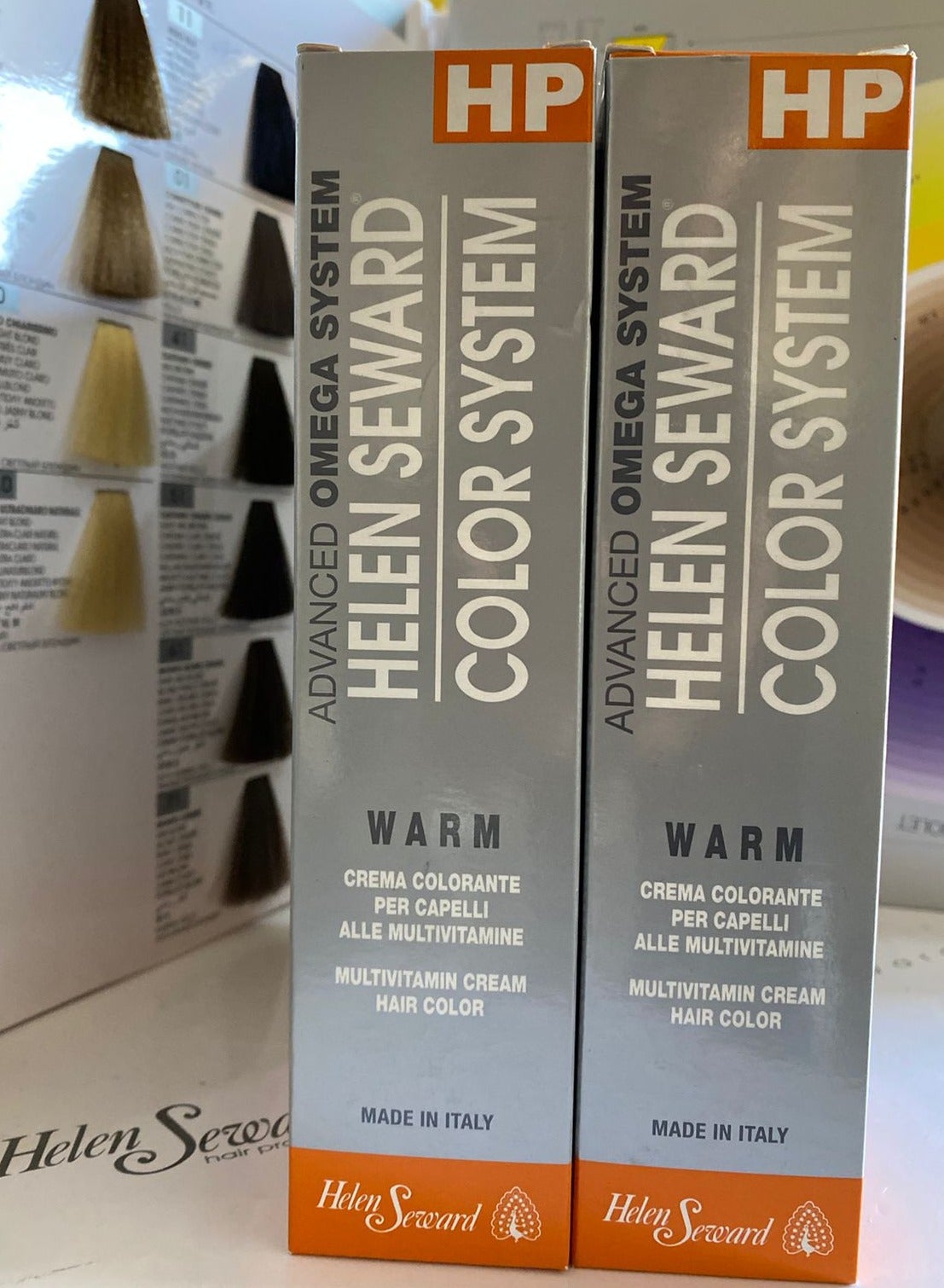 hair dye, light golden chestnut, 53, 100 mm HELEN