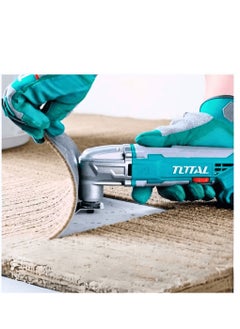 TOTAL Total 20V Cordless Multi Tool with 6-Speed Adjustment & Quick Blade Change – Oscillating Tool Kit for Cutting, Scraping, Sanding – Battery, Charger & Case Included  - Image 5
